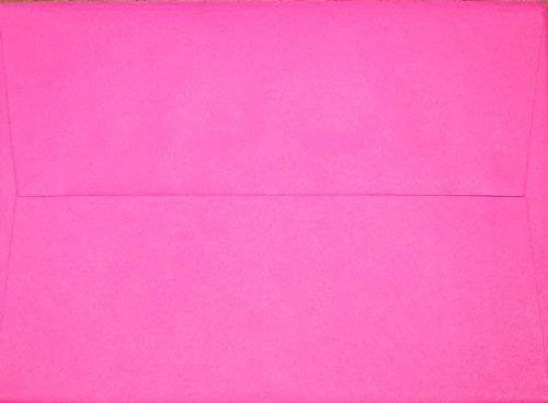 Creatively Invited A7 Envelopes - Hot Pink - 5 1/4 x 7 1/4 (for 5x7 cards) (pack