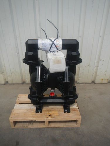 Ir aro pd30a-aap-ggg-c metal 3&#034; inlet/outlet 120 max psi double diaphragm pump for sale