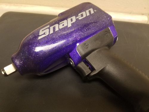Special Edition Snap-on MG725m, 1/2&#034; Purple metal flake impact w/cover NEW