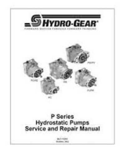 Pump PG-1HCC-DL1X-XXXX/110649 FOR  HYDRO GEAR HYDRAULIC transaxle