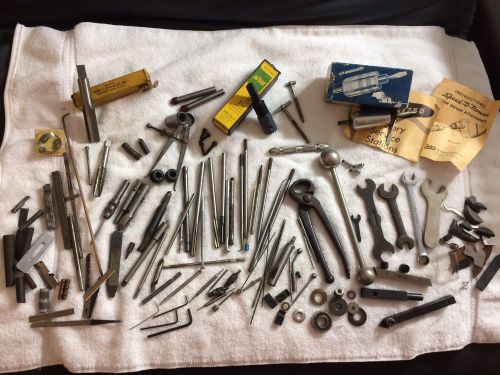 Large Lot Antique Drill Bits Chisels Tools John Oster Greenlee Arbor Henry Hanso