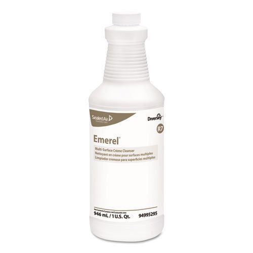 Emerel Multi-Surface Creme Cleanser, Fresh Scent, 32oz Bottle, 11/Carton