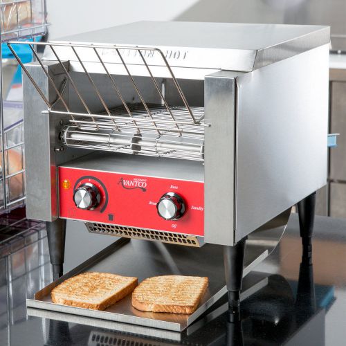 New! commercial avantco t140 electric conveyor toaster 3&#034; opening compact 120v for sale
