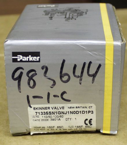 Parker fluid control solenoid valve 71335 for sale