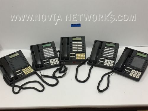 Inter-tel axxess 550.4400 business digital lcd phone (lot of 5) for sale