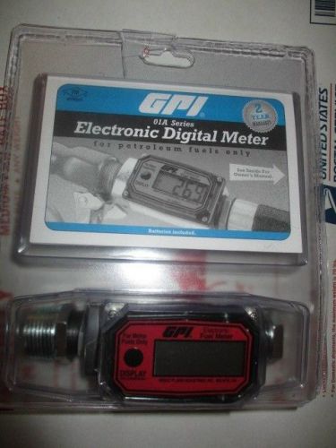 031401gpi electronic digital fuel meter 01a series new in seals package #01a31gm for sale