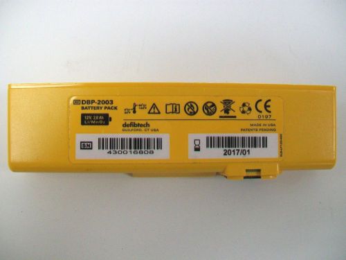 Defibtech lifeline dbp-2003 battery pack (2017) for sale
