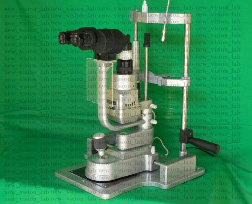 Slit Lamp Z Type 5 Step Aluminium Plated With Beam Splitter,C Mount &amp; Camera