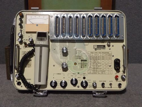 F.G. Mason Engineering MEI TT-4 Telephone Tester Analyzer 907A HP Probe NASA