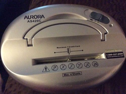 Aurora as420c desktop-style cross-cut paper shredder for sale