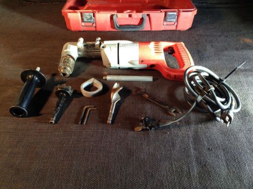 Milwaukee 1107-1 1/2&#034; Right Angle Drill w/Case