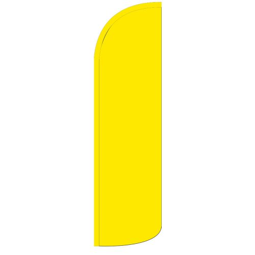 Yellow decor swooper flag jumbo sign feather banner made in the usa for sale