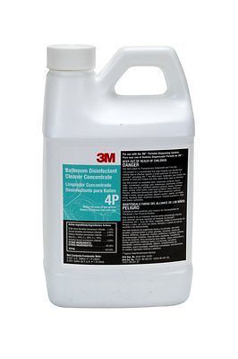 3M (4P) Bathroom Disinfectant Cleaner Concentrate 4P, 1.9 Liter