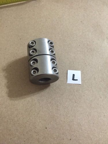 Stainless SPLIT COUPLING 1/2 ID Lightly Used Excellent