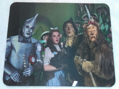 New Color Wizard of Oz , Dorothy,  Scarecrow, Tin Man Cowardly Lion  Mouse Pad