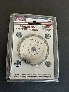 NEW! DIAMOND CUTTER BLADE CHICAGO ELECTRIC Power Tools #67264 FREE SHIPPING