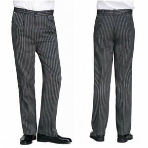 Chef Pants Restaurant Hotel Uniform Kitchen Trousers Work Wear with Pockets,
