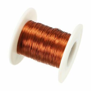 0.31mm Dia Magnet Wire Enameled Copper Wire Winding Coil 164&#039; Length