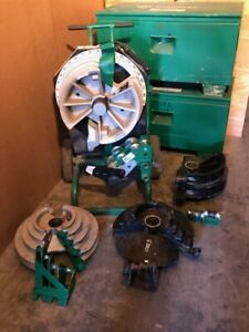 Greenlee 555CXRE Electric Bender with Shoe Groups