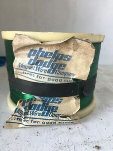 Green Phelps Dodge Magnet Wire Company Magnet Wire Spool