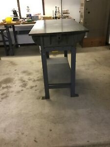 cast iron surface plate with stand