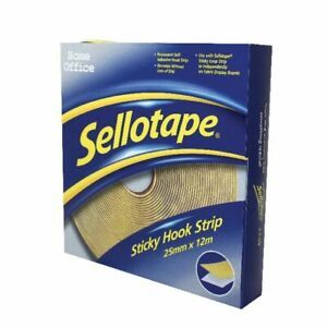 Sellotape Sticky Hook Strip 12m 1445179