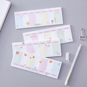 Weekly/Daily Planner Sticker Sticky Notes Memo Pad Schedule Check List 3C&amp; SC