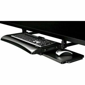 NEW Fellowes Office Suites™ #91403 Adjustable+Sliding Underdesk Keyboard Drawer