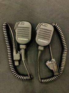x2 Motorola NMN6193B Noise Canceling Speaker Microphones XTS5000 XTS2500