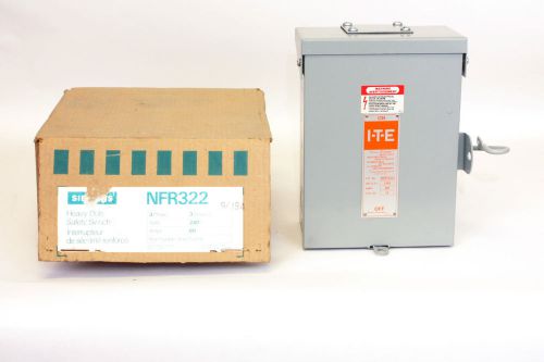 Siemens nfr322  60 amp, 240v, type 3r, non-fusible disconnect switch for sale