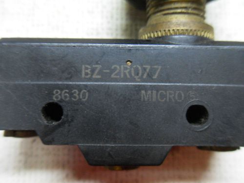 (X5-15) 1 USED MICRO SWITCH BZ-2RQ77 SNAP ACTION BASIC SWITCH