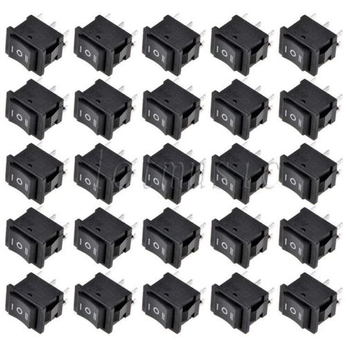 25* 6-pin dpdt on-off-on 3-position snap in boat rocker switch for sale