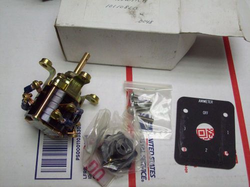 NEW ELECTROSWITCH ROTARY SWITCH 10108LB 0048 SERIES 101, 15 AMP A 15A 600 VOLT