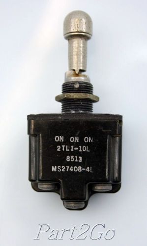 HONEYWELL Micro Switch Toggle Switch 3 Position ON/ON/ON MS27408-4L / 2TL1-10L