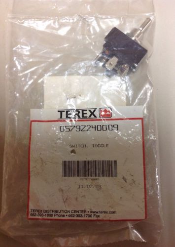 Terex Toggle Switch 21A 14V    (C3)