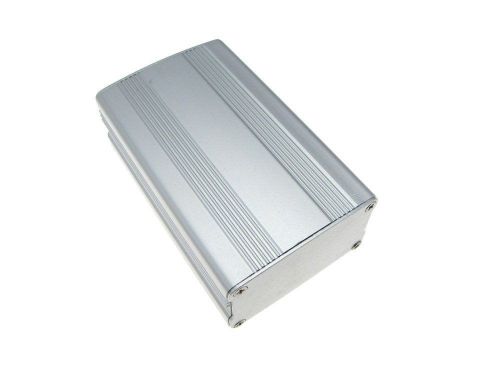 Aluminum Project Box Enclousure DIY 64*38*100mm Silver