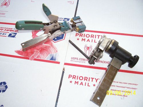 Schultz amp gun vs-3 hand splicing tool +3rd arm holder for sale