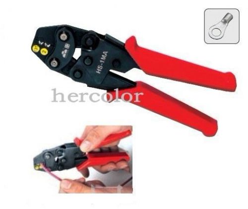 For Non Insulated Terminals Mini Crimping Plier AWG 18-14 Capacity 1.25-2.5mm