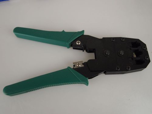 Used rj45 cat5 wire crimping tool pliers with cable stripper for sale