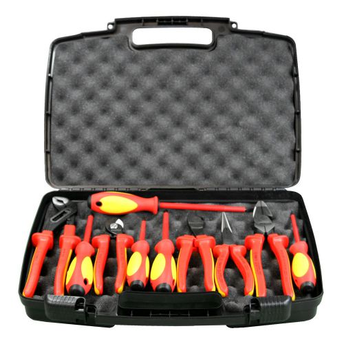 Knipex 989831US 10-Piece Insulated High Leverage Industrial Tool Set
