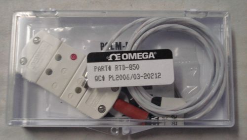 Omega engineering rtd-850 rtd sensor,100 ohm,3 wire 1.0m teflon lead wires,30awg for sale
