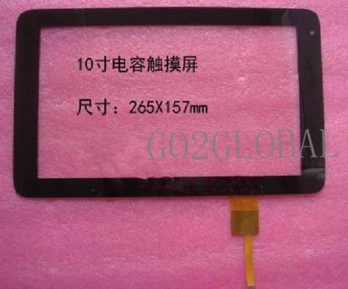 10&#034; digitizer glass c157265a1-drfpc028t-v3.0 new for hotatouch  touch screen 60 for sale