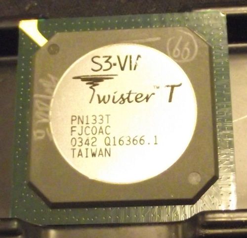 New  s3/via pn133t /  vt8606 /  &#034; twister-t&#034; / bga ic chip  (factory oem stock) for sale