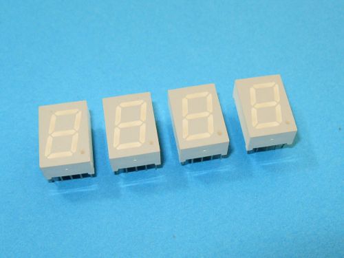 4pcs LTS5811R , 0.5inch 7-segment Red LED Display Common Anode
