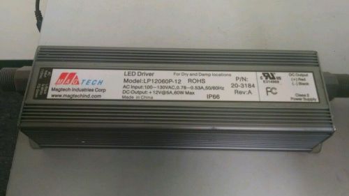 Magtech led driver 60 watt  5 amp 12 v transformer 12v 12 volt