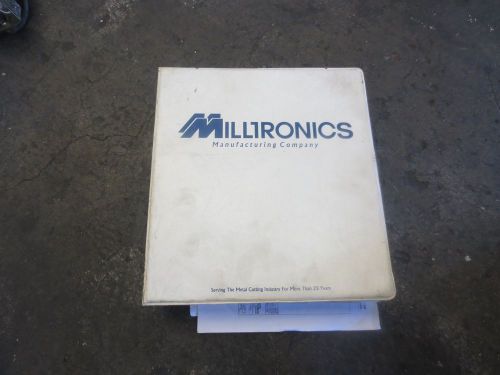 MILLTRONICS PARTNER I CNC MILL CENTURION 6 OPERATION MANUAL BOOK