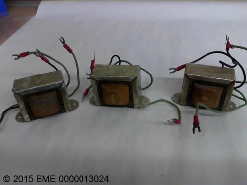 6 K 113 HF 3 TRANSFORMERS OF UNKNOWN VOLTAGES *USED*