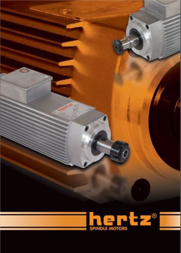 0.75KW &#034;HERTZ BRAND&#034; SPINDLE MOTOR AIR COOLED