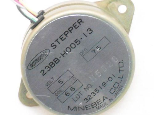 Astrosyn Stepper Motor  23BB-H005-13 with electrical mounting bracket. 5 volt