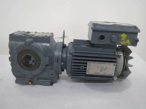 SEW EURODRIVE SA47 29:1 3/4HP 330/575V-AC 1700/59RPM 3PH GEAR MOTOR B362875